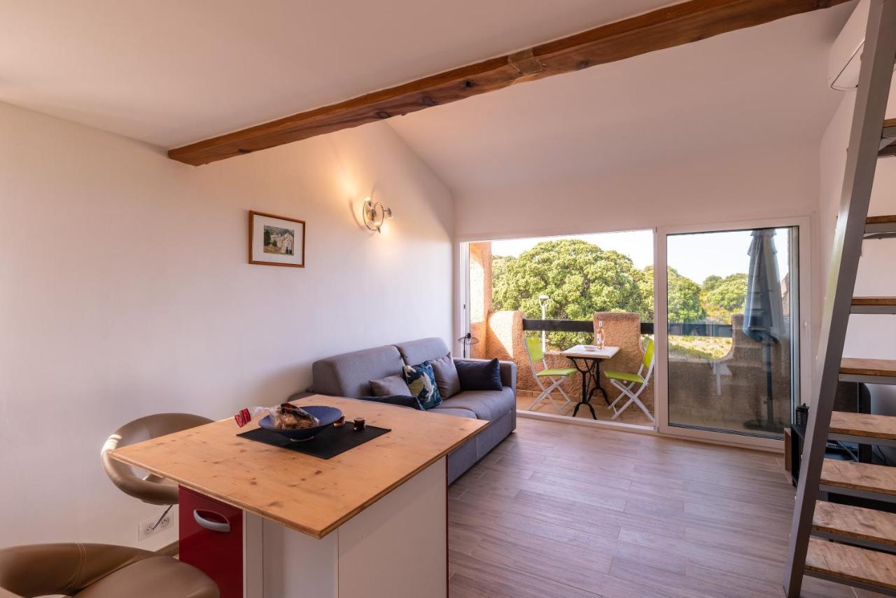 Ambroggio - Grand Studio Avec Mezzanine - Vue Mer Lumio  Dış mekan fotoğraf